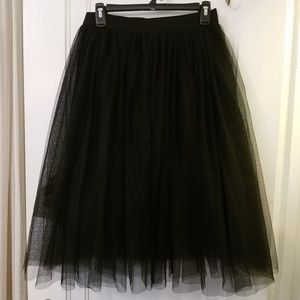 Tulle skirt